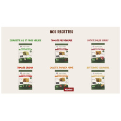 Organic vegetable crackers