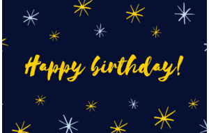 
			                        			Birthday